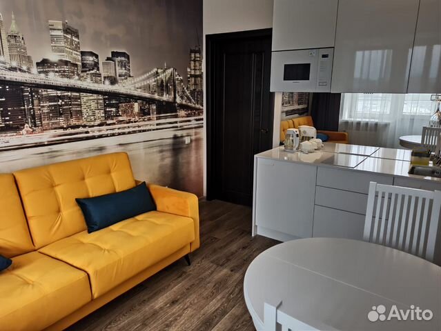 

1-к. квартира, 43 м², 2 кровати
