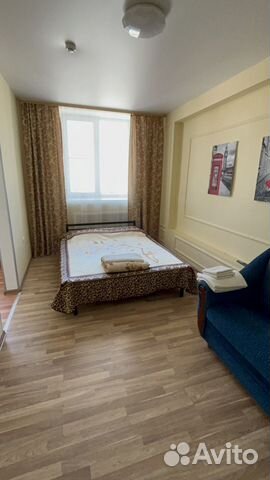 

Квартира-студия, 45 м², 2 кровати