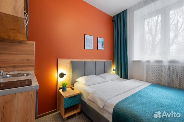 

Квартира-студия, 17 м², 1 кровать