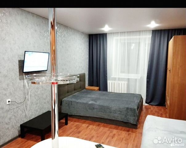 

Квартира-студия, 28 м², 2 кровати