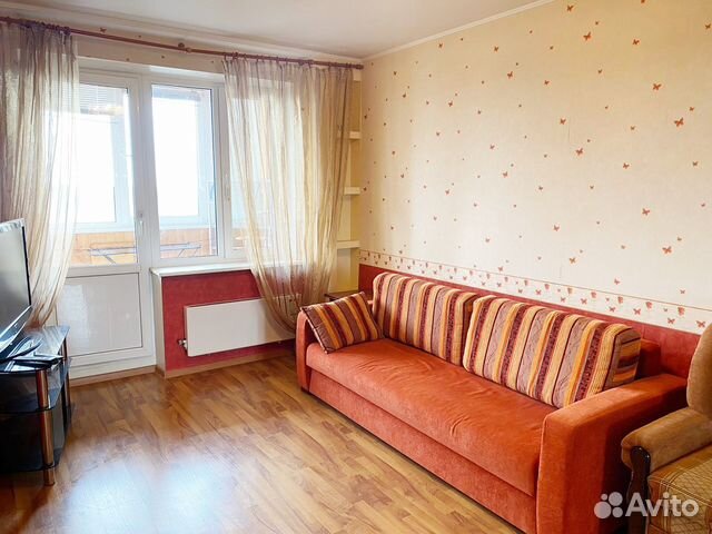 

1-к. квартира, 38 м², 2 кровати