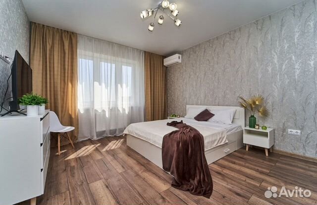 

1-к. квартира, 45 м², 2 кровати