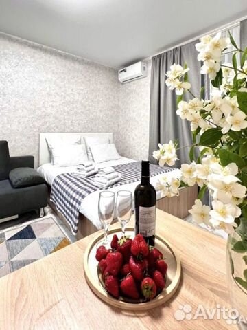 

Квартира-студия, 27 м², 2 кровати