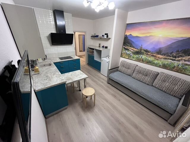 

Квартира-студия, 30 м², 1 кровать
