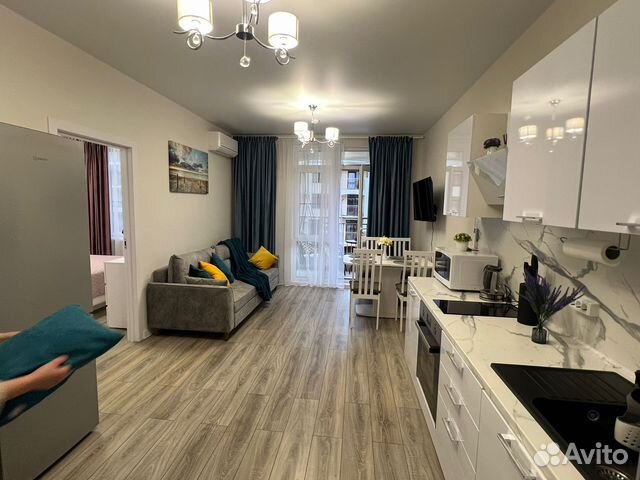 

1-к. квартира, 42 м², 2 кровати