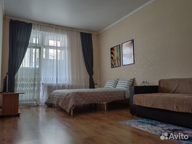 

1-к. квартира, 42 м², 2 кровати