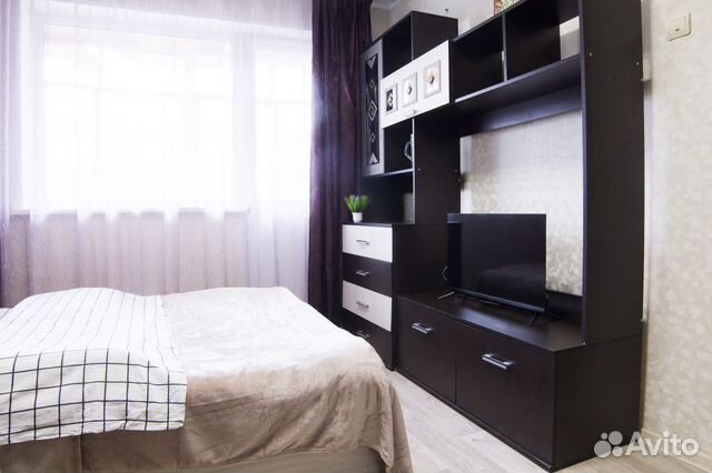 

1-к. квартира, 40 м², 2 кровати