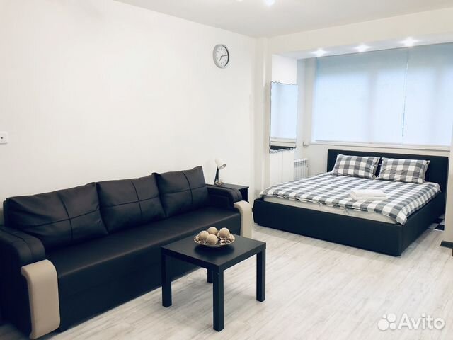 

Квартира-студия, 37 м², 2 кровати