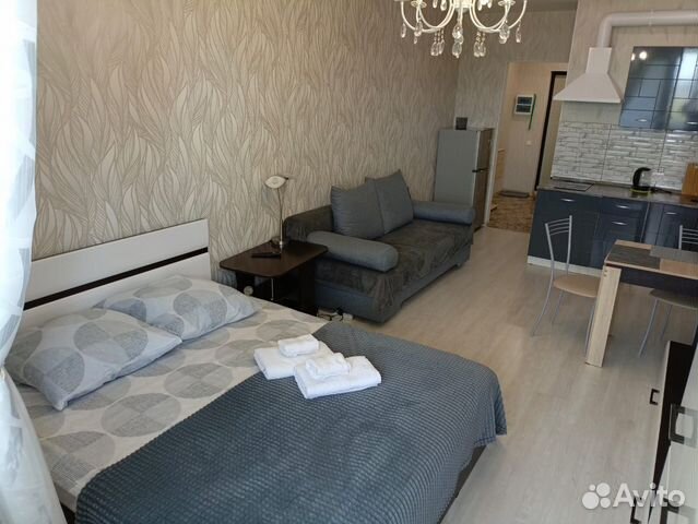 

Квартира-студия, 32 м², 2 кровати