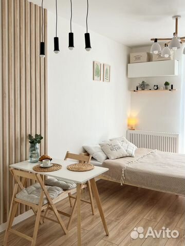 

Квартира-студия, 24 м², 1 кровать