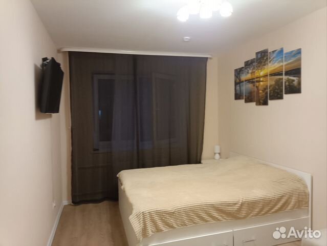 

1-к. квартира, 30 м², 2 кровати