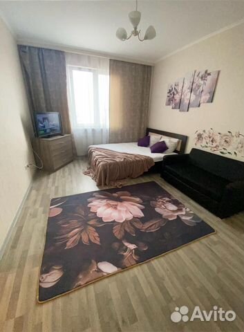 

1-к. квартира, 39 м², 3 кровати
