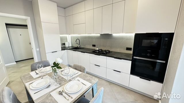 

1-к. квартира, 40 м², 2 кровати