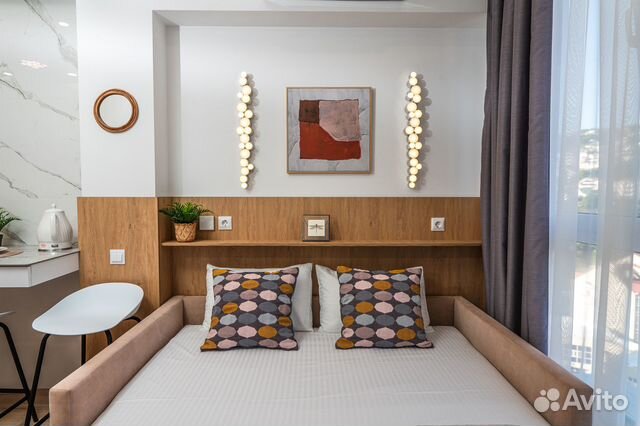 

Квартира-студия, 28 м², 2 кровати