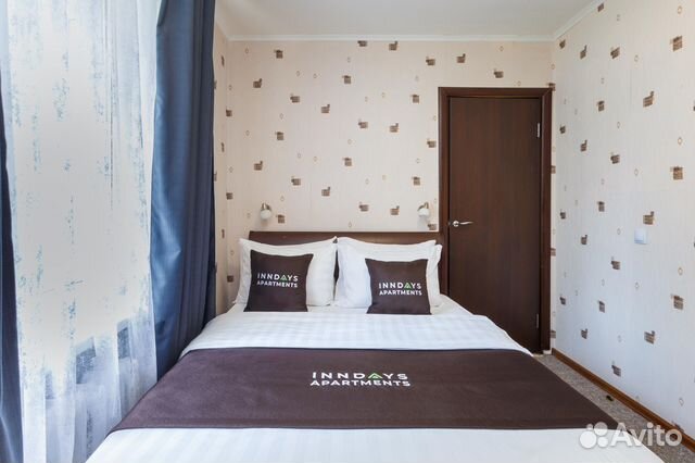 

2-к. квартира, 48 м², 2 кровати