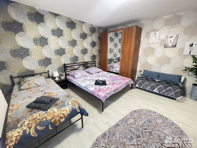 

1-к. квартира, 34,2 м², 2 кровати