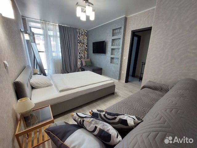 

1-к. квартира, 40 м², 3 кровати