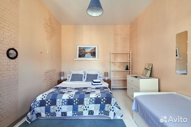 

1-к. квартира, 30 м², 2 кровати