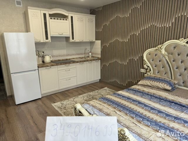 

Квартира-студия, 29 м², 1 кровать