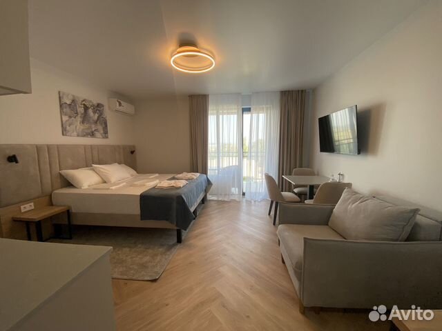 

Квартира-студия, 35 м², 2 кровати