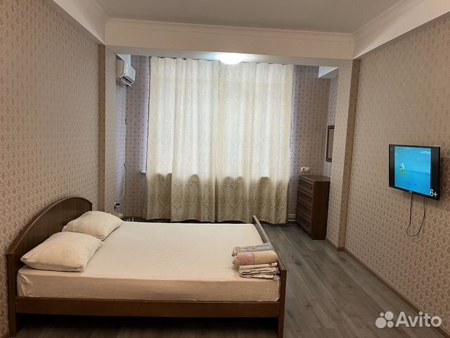 

1-к. квартира, 54 м², 2 кровати