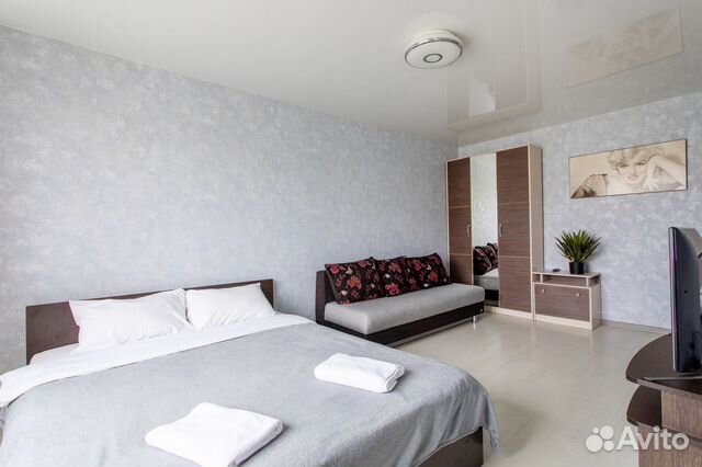 

Квартира-студия, 35 м², 2 кровати