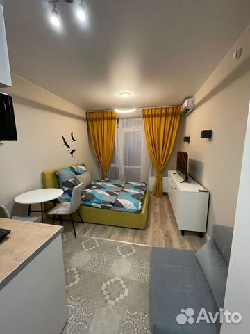 

Квартира-студия, 25 м², 1 кровать
