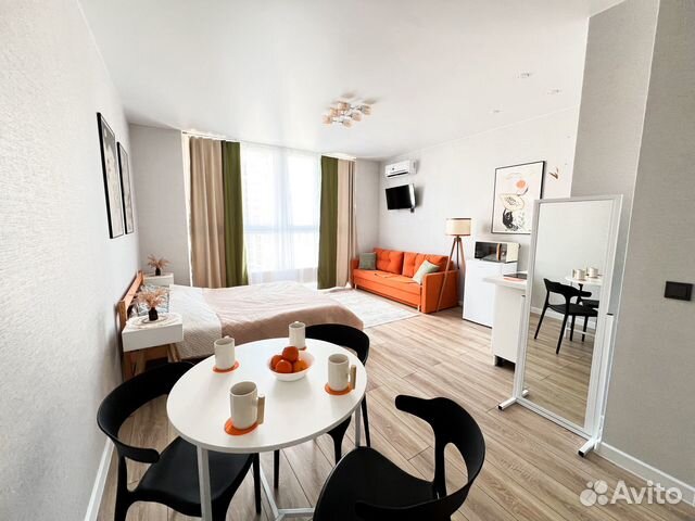 

Квартира-студия, 34 м², 4 кровати