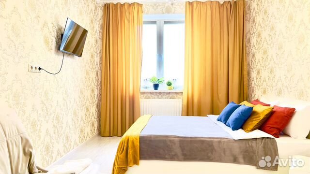 

1-к. квартира, 36 м², 2 кровати