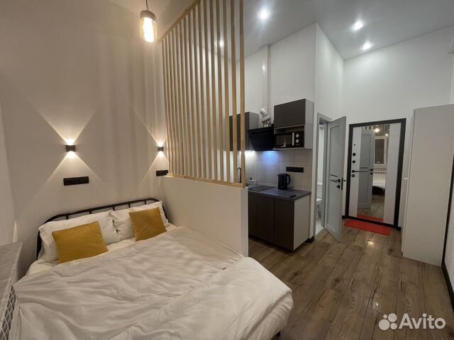 

Квартира-студия, 18 м², 2 кровати