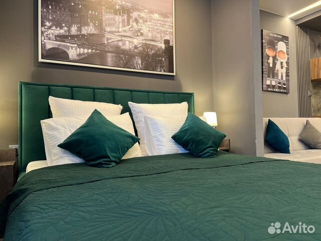 

Квартира-студия, 32 м², 3 кровати