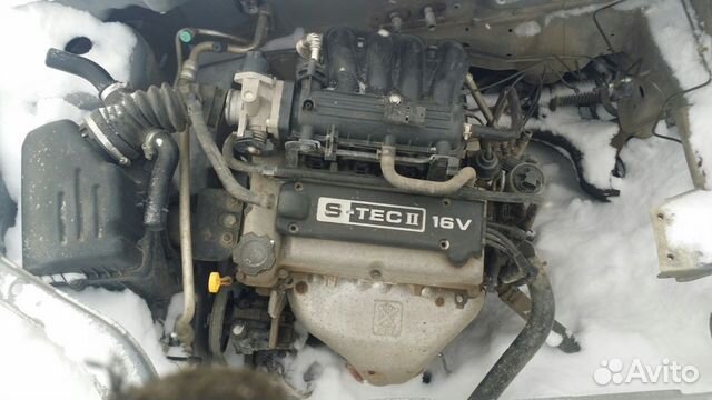 двигатель chevrolet aveo 1.2 84 b12d1