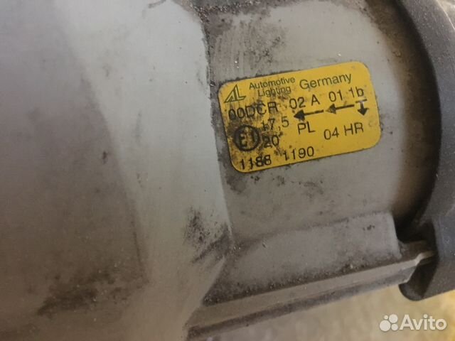 Мерседес SL W 230 фара Правая Мерседес SL W 230 фара Правая