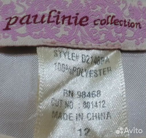 Новое нарядное платье Paulinie (США) р.12 146-152 Новое нарядное платье Paulinie (США) р.12 146-152