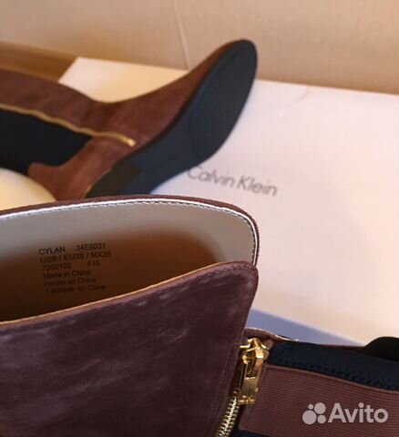 Новые сапоги Calvin Klein, 9 (39)