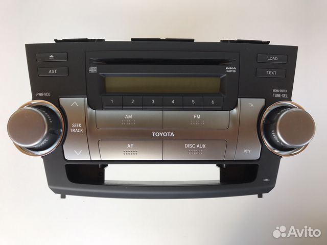 Головное устройство Toyota Highlander