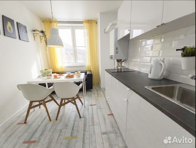 

1-к. квартира, 35 м², 2 кровати