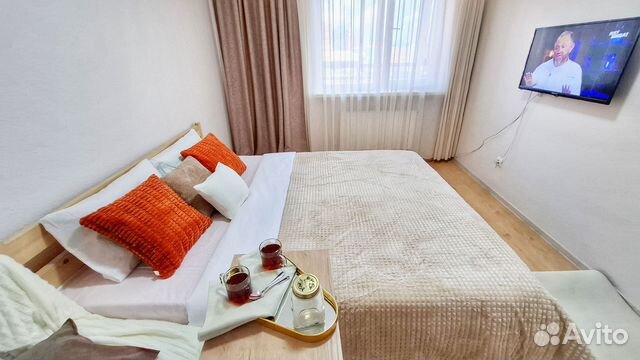 

1-к. квартира, 34 м², 2 кровати