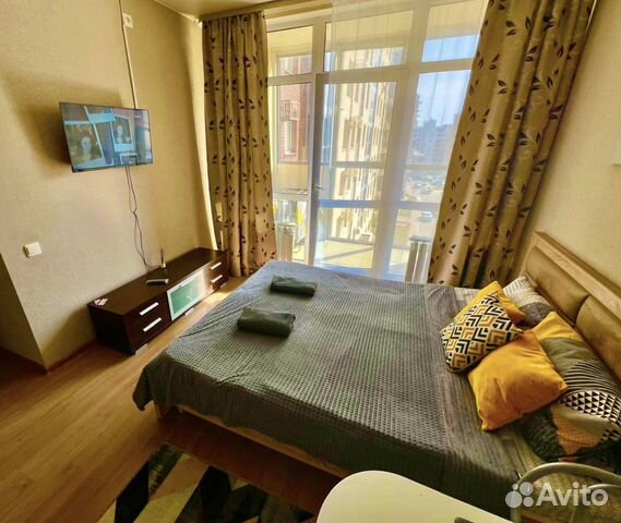 

Квартира-студия, 30 м², 1 кровать
