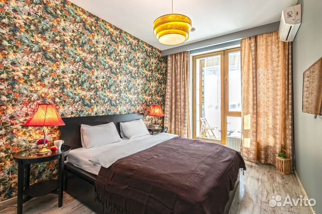 

Квартира-студия, 47 м², 2 кровати