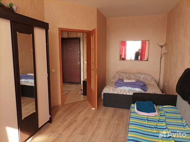 

1-к. квартира, 42 м², 3 кровати
