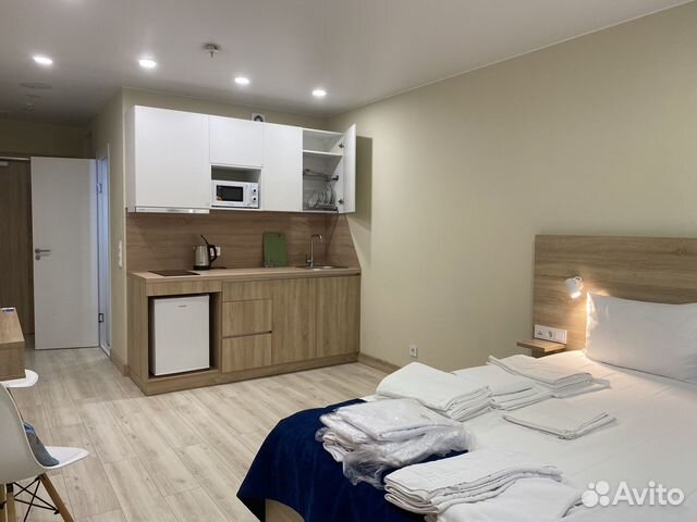 

Квартира-студия в апарт-отеле, 24 м², 1 кровать