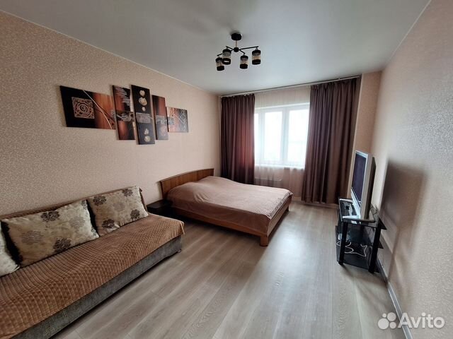 

1-к. квартира, 45 м², 2 кровати