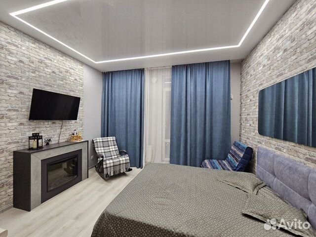 

Квартира-студия, 28 м², 2 кровати