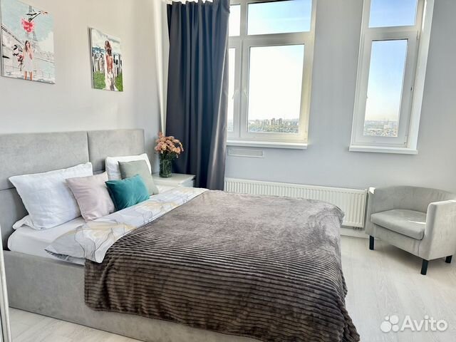 

Квартира-студия, 37 м², 2 кровати