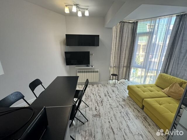 

Квартира-студия, 29 м², 2 кровати