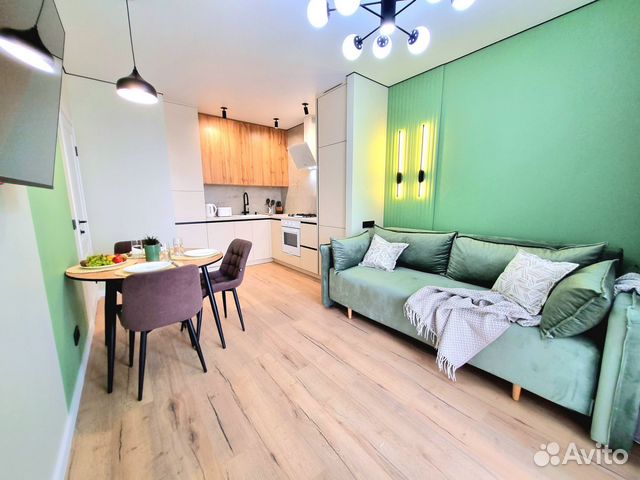 

2-к. квартира, 43 м², 2 кровати