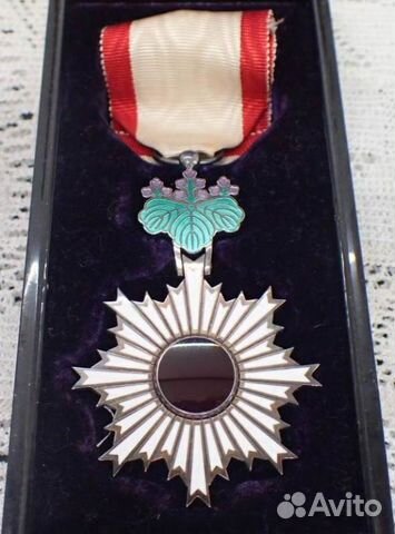 Япония. Орден Восходящего Солнца. 6-го класса Япония. Орден Восходящего Солнца. 6-го класса