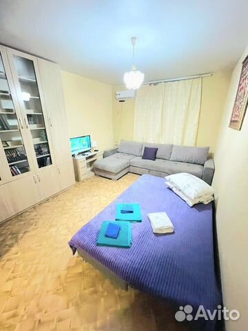

1-к. квартира, 40 м², 3 кровати