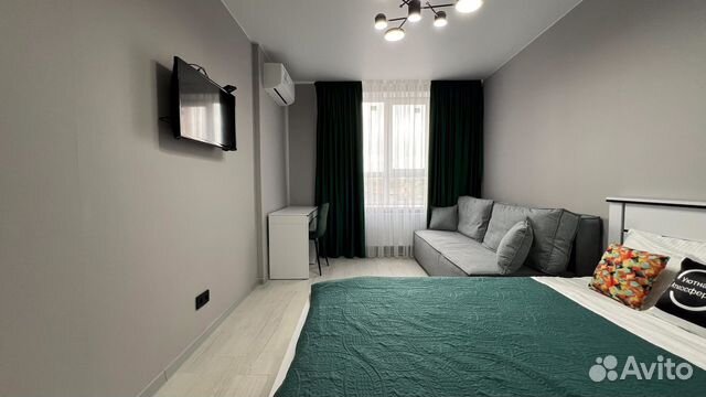 

1-к. квартира, 34,5 м², 2 кровати